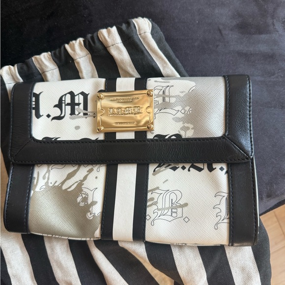Black and White L.A.M.B Clutch - Picture 1 of 6